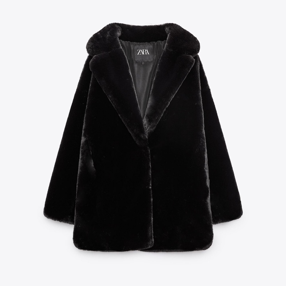 Zara faux fur